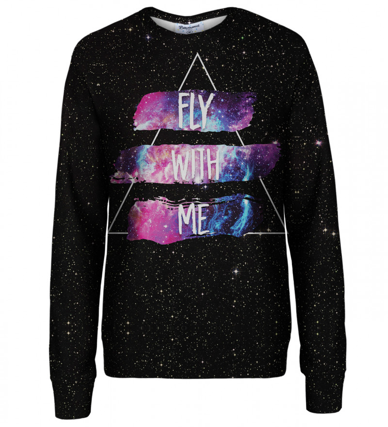 Fly with Me womens sweatshirt