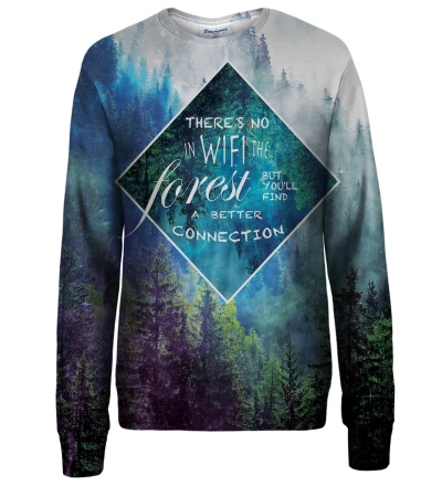 Forest womens sweatshirt
