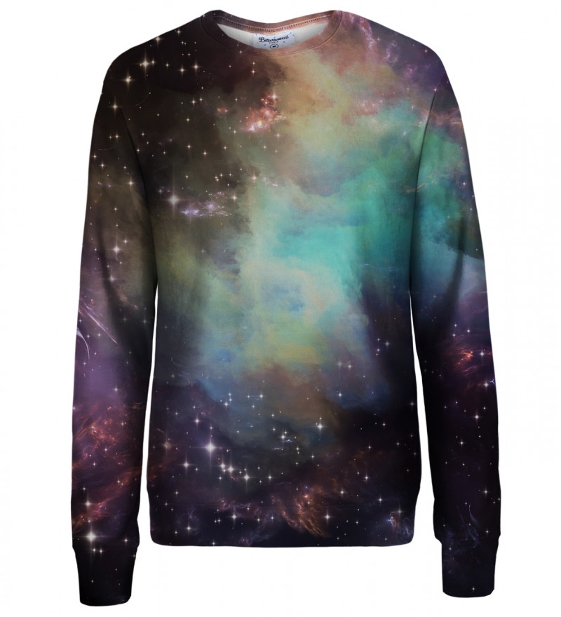 Galaxy Clouds womens sweatshirt