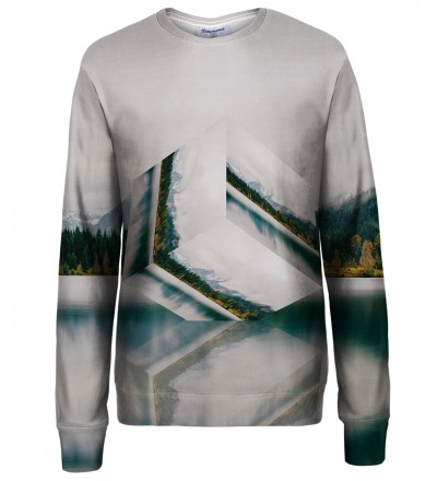 Geometric womens sweatshirt