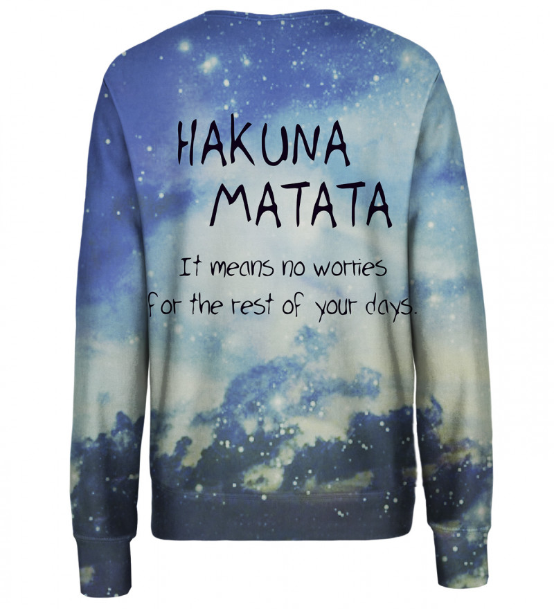 Hakuna Matata womens sweatshirt
