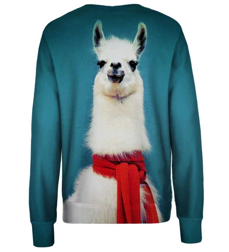 Sweatshirt pour femme Lama