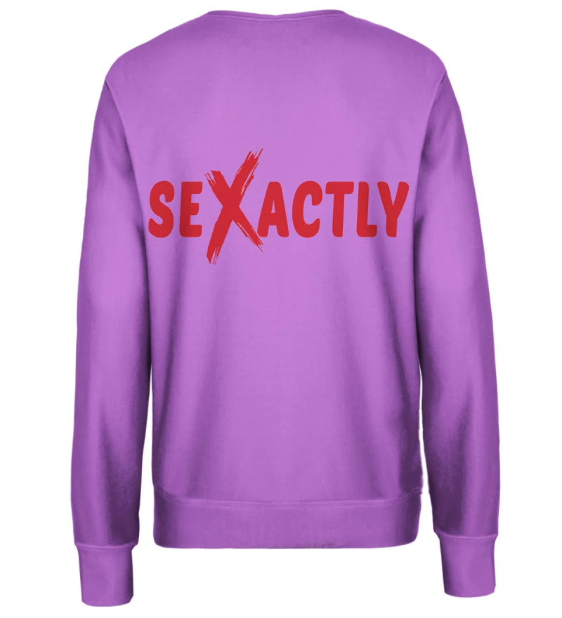 Sexactly womens sweatshirt
