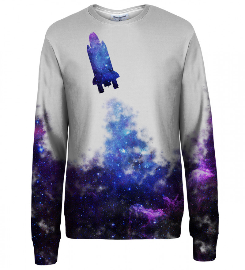 Spaceship womens sweatshirt