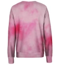 Tie dye pink womens sweatshirt