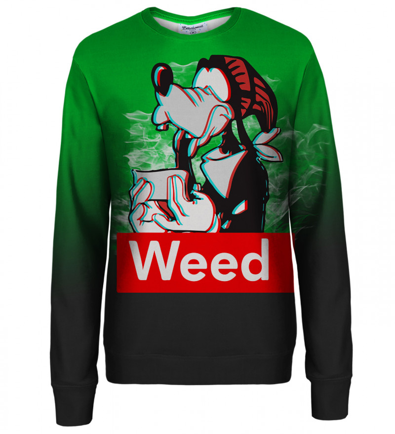 Weed Buddy womens sweatshirt
