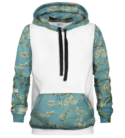 Almond Blossom men's cotton hoodie