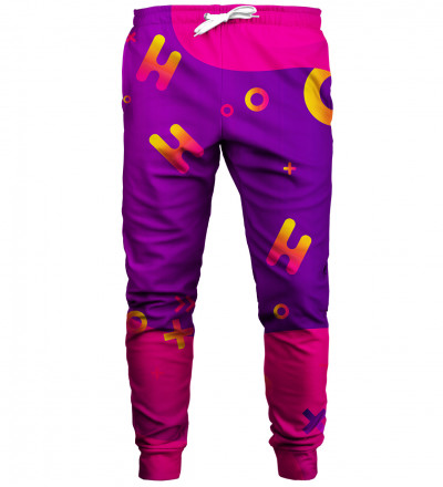Geometric sweatpants