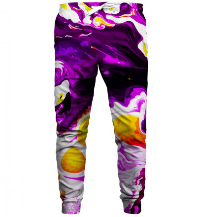 Violet Marble sweatpants
