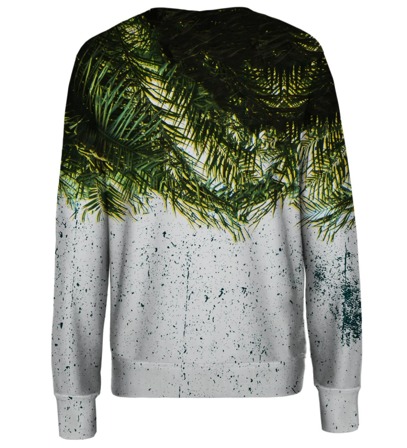 Palm Leaves womens sweatshirt