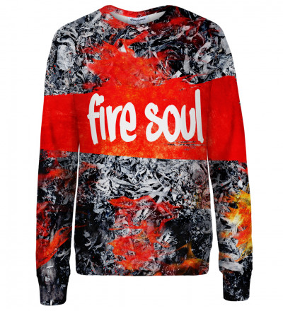 Fire Soul womens sweatshirt