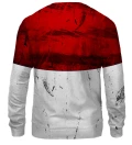 Red and White sweatshirt