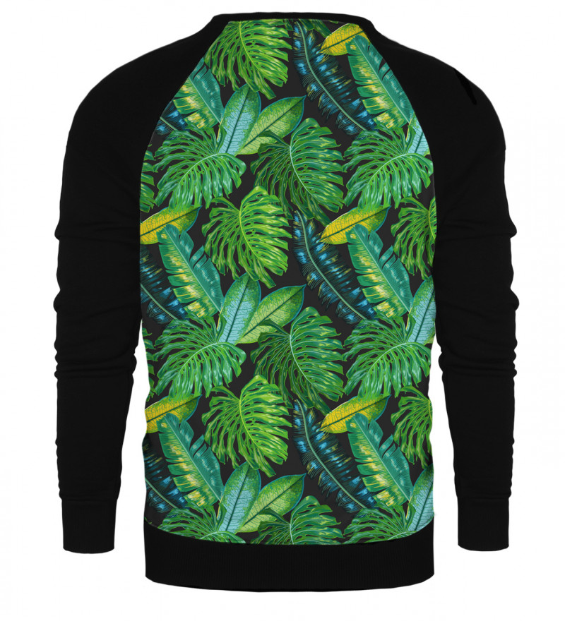 Sweatshirt raglan tropical