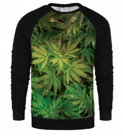 Weed raglan sweatshirt