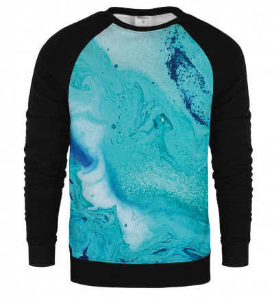 Melting raglan sweatshirt
