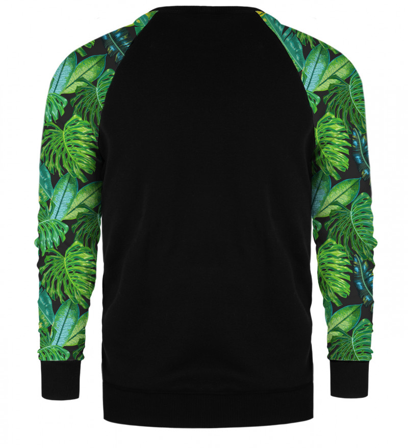 Tropical raglan sweater