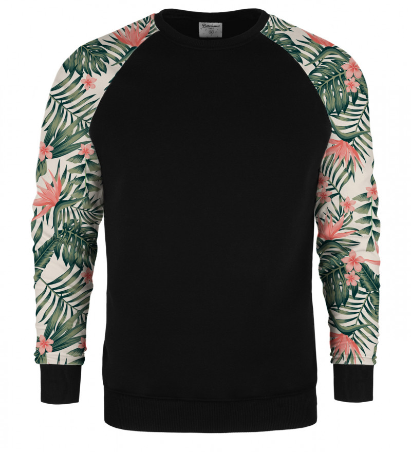 Jungle Flowers raglan sweater