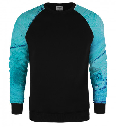 Melting raglan sweater