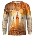 Reality bluse med tryk