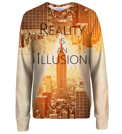Reality womens sweatshirt