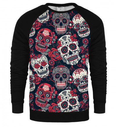 Cara de Muerte raglan sweatshirt