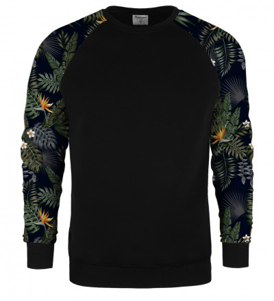 Dark Jungle raglan sweater