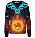 Celestial Fire womens sweatshirt