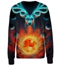 Celestial Fire womens sweatshirt