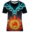 Celestial Fire womens t-shirt, design by Jonas Jödicke - Jojoes Art