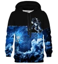 Space Art black hoodie