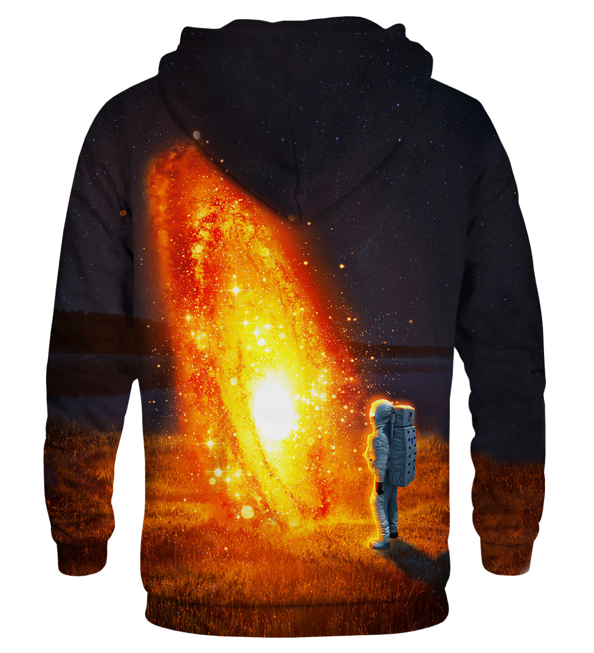 colourful nebula unisex hoodie