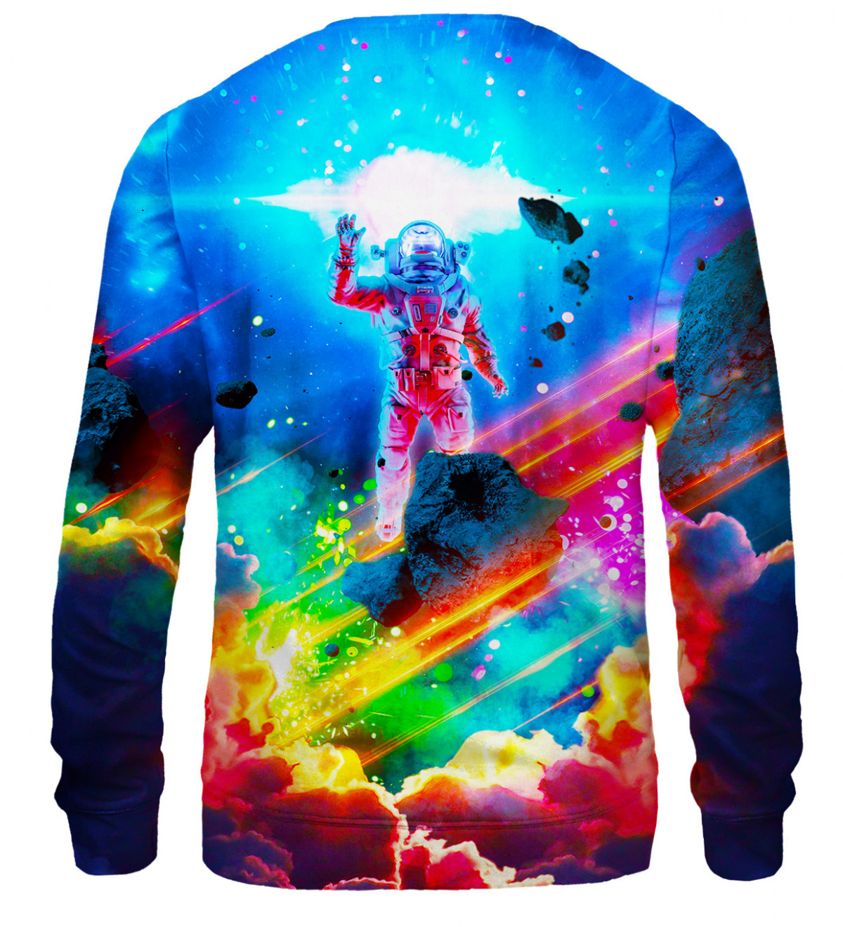 colourful nebula unisex hoodie