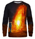 Fire Circle bluse med tryk