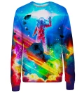 Sweat-shirt pour femme Colorful Nebula