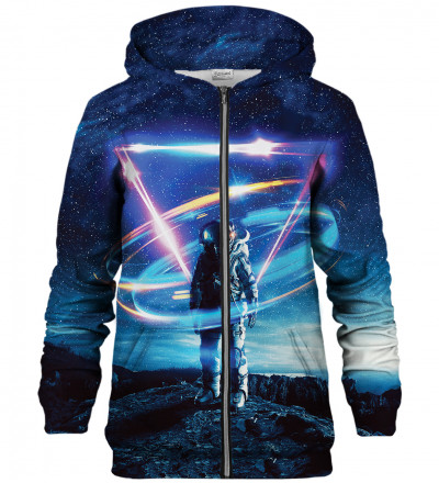 Astronaut zip up hoodie