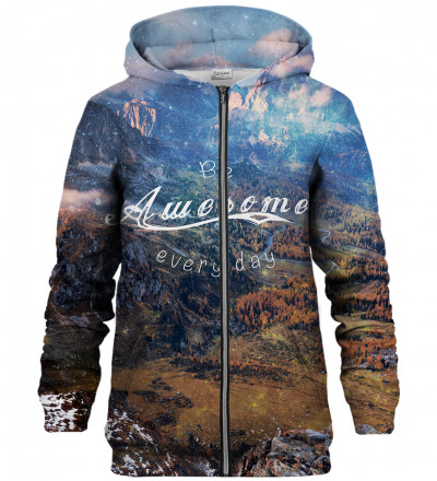 Awesome zip up hoodie