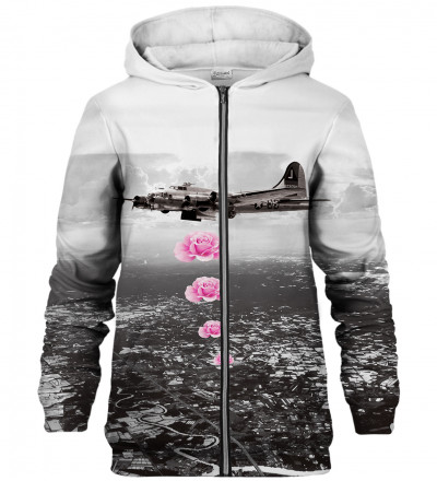 Banksy zip up hoodie