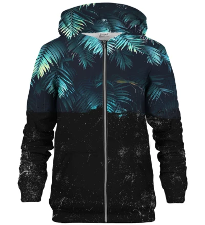 Dark Jungle zip up hoodie