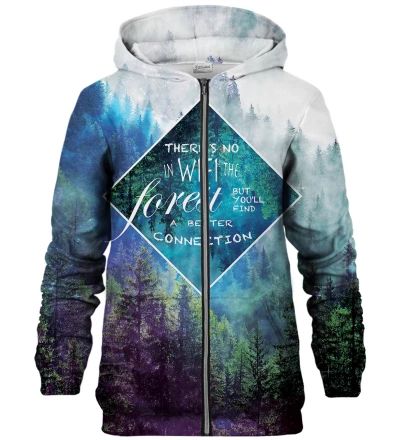 Forest zip up hoodie