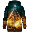 Galaxy zip up hoodie