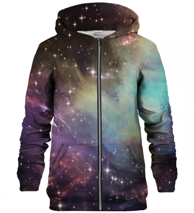 Galaxy Clouds zip up hoodie