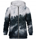 Sweat à capuche zippé Mighty Forest Grey