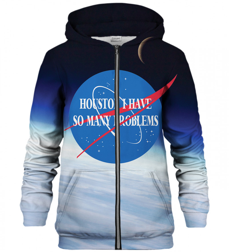 So many Problems zip up hoodie