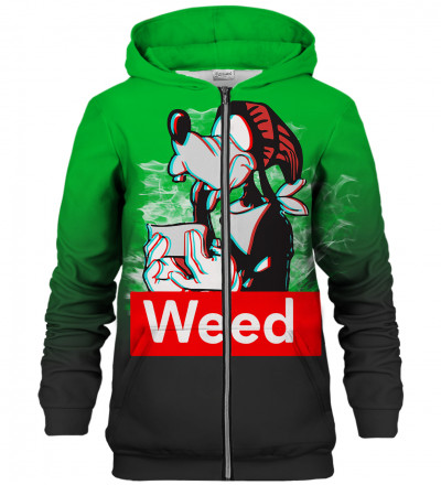 Weed Buddy zip up hoodie