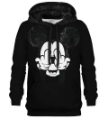 Rebel Black Grunge hoodie