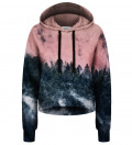 Mighty Forest cropped hoodie without pocket