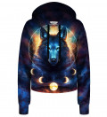 Dream Catcher cropped hoodie, design by Jonas Jödicke - Jojoes Art