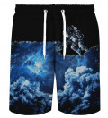 Space Art Black shorts