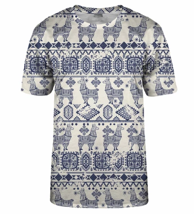 Lama Pattern t-shirt