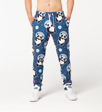 Męskie spodnie dresowe Astronaut Panda